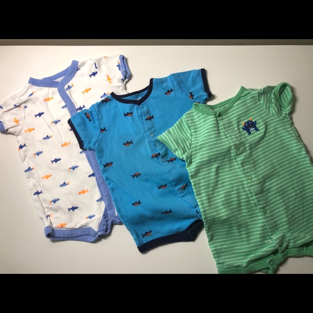 Carter’s Boy Rompers